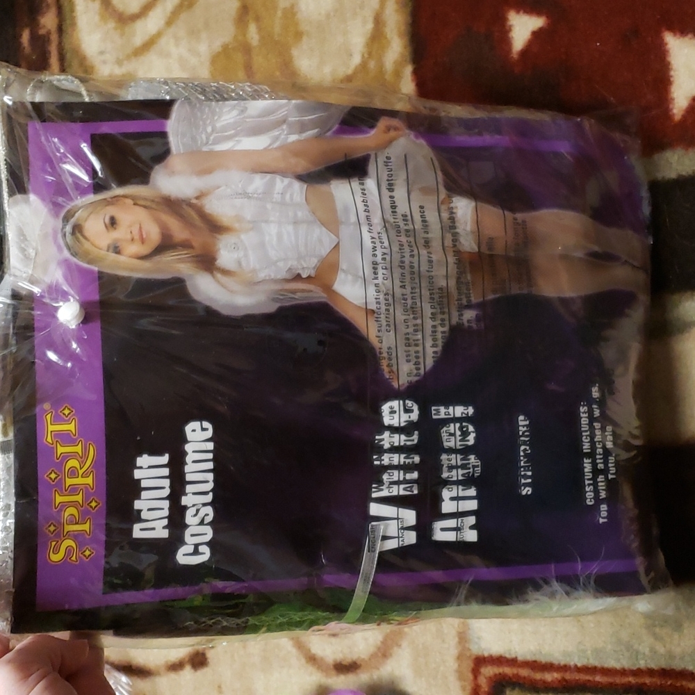 SPIRIT WHITE ANGEL SEXY COSTUME COSPLAY SIZE SMALL